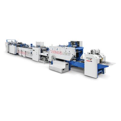 China Hotels Automatic Sheet Feeding Machine Paper Bag Making Machine For Gift Heavy Duty Paper Bag ZB700CS-240 for sale