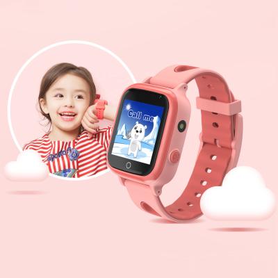 China 2021 Touch Screen Kids GPS/GSM Tracker Smartwatch Remote Sim Card Watch Shutter SOS Children Smart Watch for sale