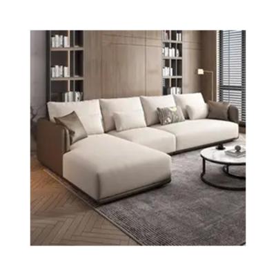 China Other Chinese Factory L Shape sectional sofa living room fabric sofas support oem&odm Glam modern Sofa Set Furniture for sale