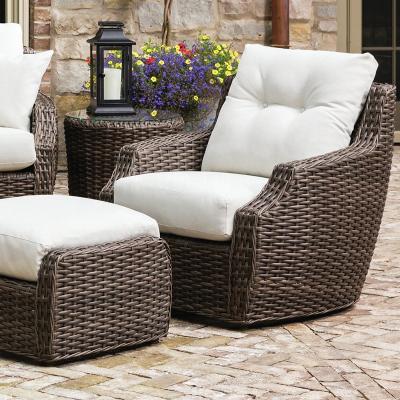 China Modern Latest outdoor lounge chair modern patio rattan sofa garden furniture design outdoor sofa set and tables for luxury home hotel for sale