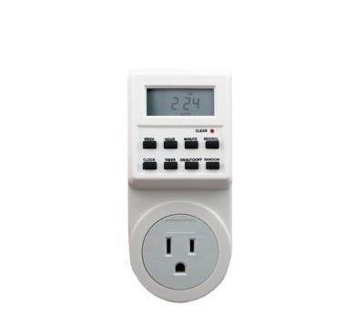 China 16A 230V 24 hour timer switch electric digital timer plug prices for sale