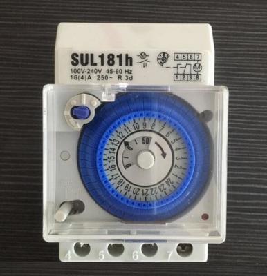 China Mechanical Timer 24 hours Daily Programmable 15mins Setting Mechanical Timer Switch SUL181H for sale