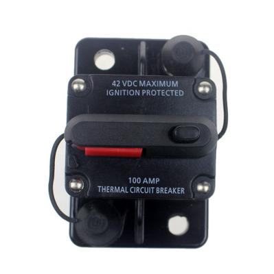 China Automatic Car Circuit Breaker 50A 60A 80A 100A 120A 150A 200A 250A 300A Fuse Holder for sale