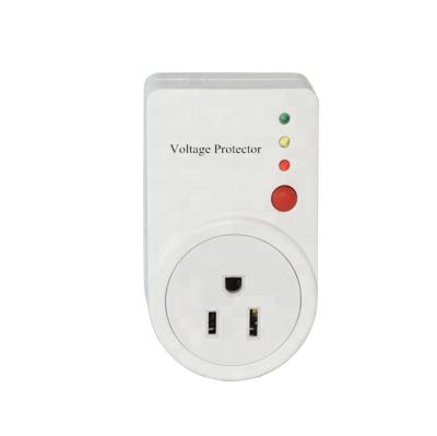 China Over/Under Voltage Protector AC Surge Protector Voltage Protector With US Socket for sale