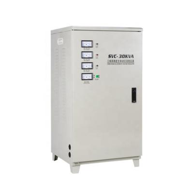 China Automatic Voltage Regulator SVC Voltage Stabilizer 30kva for sale