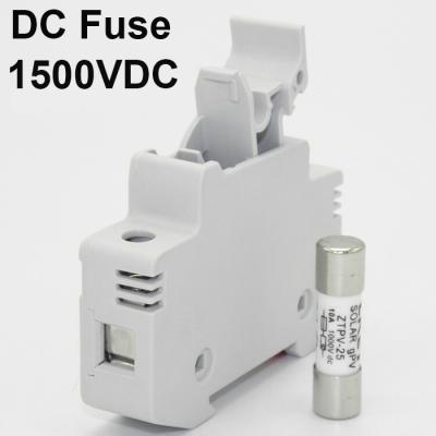 China 1500V DC High Voltage Fuse Cutout Solar PV DC Fuse Holder for sale