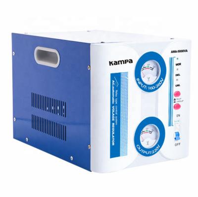 China AVR-5000VA wall mounted single phase voltage stabilizer with 220V Voltage Regulators for sale