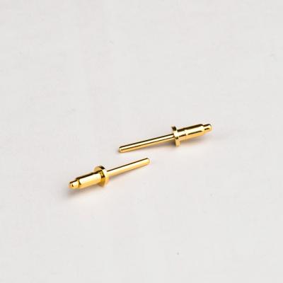 China Stainless Steel Magnetic Pogo Pin 1mm Keypad Pogo Male Connector for sale