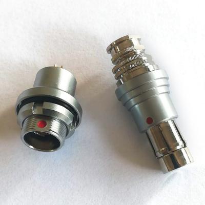 China audio & IP68 Video Circular Connector 2 3 4 5 6 7 8 9 Male Female 10 Pin Waterproof Push Pull Connector for sale