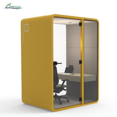 China Customizable Size and Fully Enclosed Privacy Level Soundproof Office Pod Freestanding Installation Method for sale