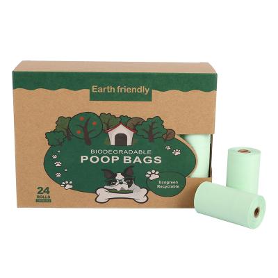 China Sustainable Poop Bags Cat Garbage Eco Bio Degradable Biodegradable Cleaning Hygiene In Box for sale