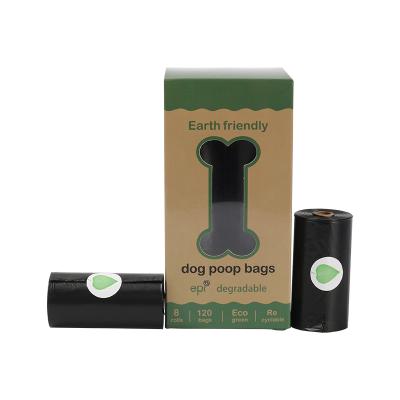 China Sustainable Eco Friendly Biodegradable HDPE + Epi Dog Poop Bags Green Sheep Poop Bag Carrier for sale