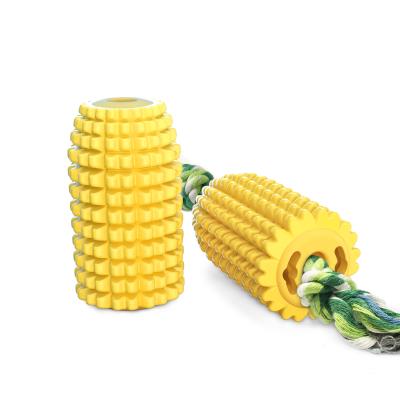 China China Manufacturers Teeth Grinding Corn Pet Stocked Chew Toys Eco Friendly Dog Toys for sale