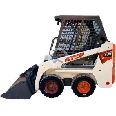 China Building Material Shops Construction machine Bobcat loader S18/S70/S160/S185/864 Used Bobcat loader skid steer loader for sale