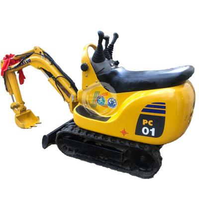 China Home Use Mini second-hand  Excavators Machine crawler Digger Komatsu PC01 300kg hydraulic excavator used Excavator for sale