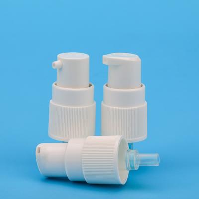 China 18mm Non Refillable 20/410 Plastic Lotion , 18/410 Cosmetic Pump / Bottle Treatment Pump Lotion Cream Pump for sale