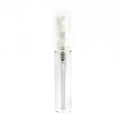 China Personal Care Scent Tester Vial 1ml 3ml 5ml Glass Vials Refillable Empty Perfume Sample Bottles for sale