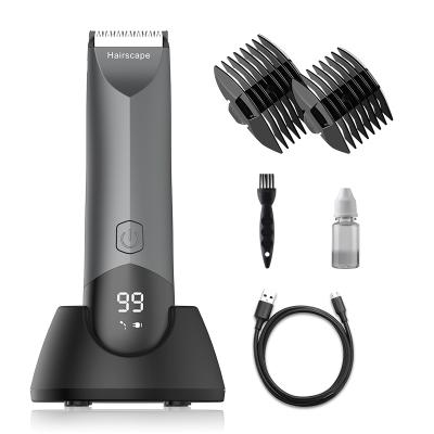 China Professional Safety Hair Removal Body Hair Trimmer Balls Groin Rechargeable Electric Hair Shaver For Men for sale