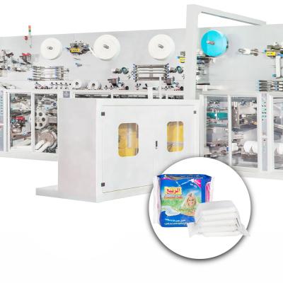 China High Efficiency Small Business Ideas Sanitary Pads Making Machine Automatic for sale