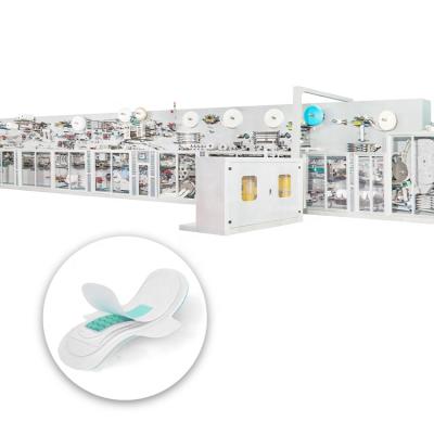 China High Efficiency Sanitary Napkin Pads Product Making Machine Automatic Scale Production Line New Ideas For Business for sale