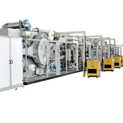 China Factory Full - Servo Control Leakage Pad Sanitary Napkin Production Line for sale