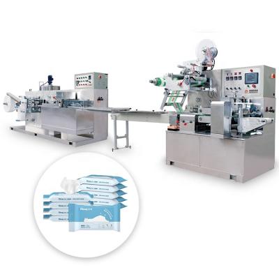 China PEIXIN Hotel Price Making Single Sachet Cloth Towel Wet Tissue Making Packing Machine for sale