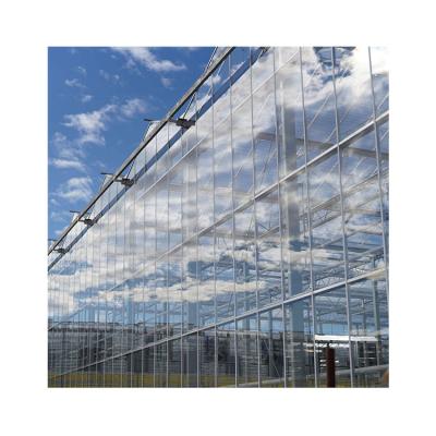 China Hot Dip Galvanized Factory Price Venlo Invernadero Steel Glass Agricultural Greenhouse For Vegetables Flowers Fruits Seeds Crop Breeding for sale