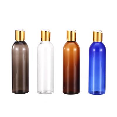 China Cosmetic Plastic Transparent Red Body Mist Lotion Cosmetic Packaging 100ml 200ml 250ml Bottle for sale