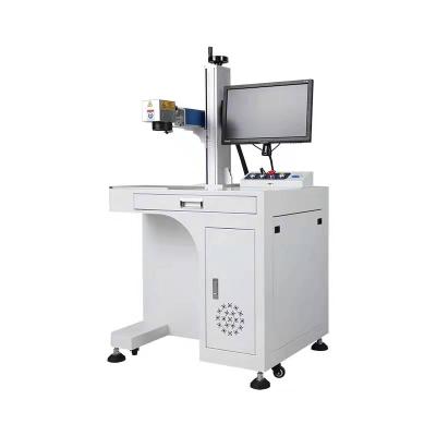 China 3D Raycus Fiber Laser Marker 20W 30W 50W 60W Fiber Laser Marking Machine For Bottle Jewelry Plastic Metal for sale