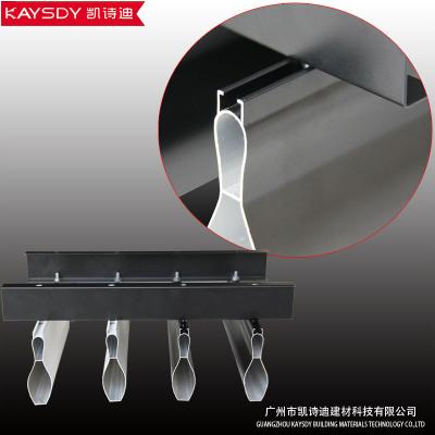 China Art Bowling Shape Metal Suspended Ceiling Aluminum Alloy 1.0mm Thickness for sale