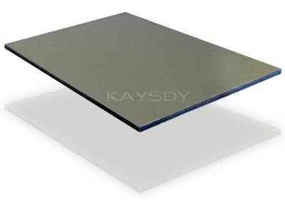 China Rectangle Roll Coated With pvdf coating on aluminium metal composite panels for sale