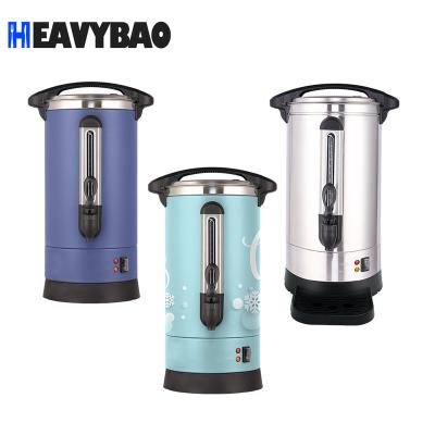 China Keep Warm Restaurant Heavybao Appliacne Shake Stainless Steel Double Layer Warmer Element Mulled Wine Water Heater Tea Urn for sale