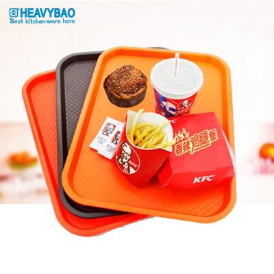 China Morden Plastic Restaurant Room Fast Food Serving Tray for sale