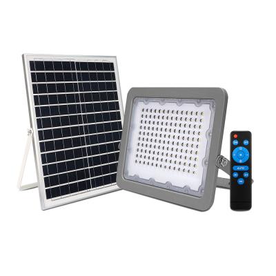 China High Brightness KCD 170lm/W 100W 200W 300W High Brightness Solar System Landscape Lamp Outdoor Solar Garden Flood Light for sale