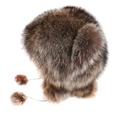 China Fashion\comfortable\durable cheap price manufacturers competitive women warm winter real fur hats for ladies for sale