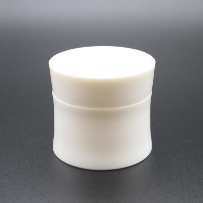 China Custom Logo Recyclable Hot Sale Luxury Cosmetic Eye 15g 30g 50g Plastic Jar Face Body Cream Jar for sale