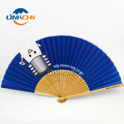 China China Mini Fashion Hot Selling Bamboo Ribs Hand Fan With Your Logo for sale