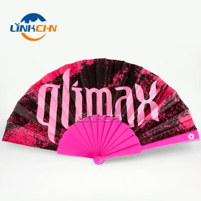 China China High Quality Custom Plastic Hand Fan For Promotion for sale