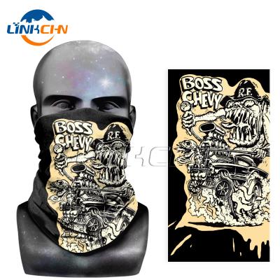 China Skin Friendly High Quality Cotton Polyester Face Masks Bandana for sale