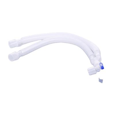 Cina 100% Medical Grade PVC Canack Anesthesia Breathing Circuit with CE ISO MDSAP Connectors for Breathing Circuit Single Limb with Exhalation Valve in vendita