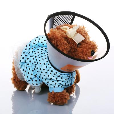 China Cat Use Elizabethan Pet Collar Adjustable Collar Cones After Surgery Adjustable Collars for sale