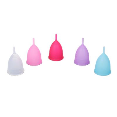 China Reusable Menstrual Cups Silicone Medical Silicone Menstrual Period Cup Girls Period Cup for sale