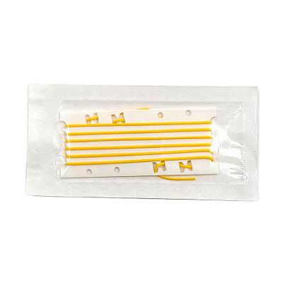 中国 Disposable High Quality Disposable Medical Vessel Loops Silicone Vascular Ties 販売のため