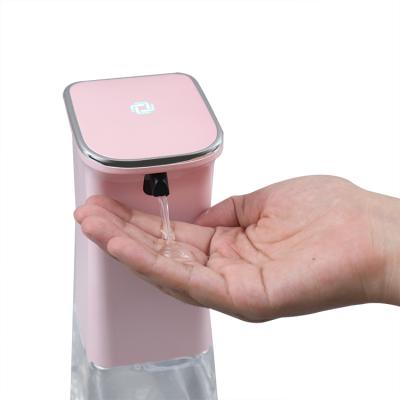 China Foam Soap Dispenser Dry Battery Automatic Liquid Soap Dispenser Desktop and Wall Mounted Auto Soap Dispenser ABS for sale