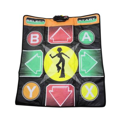 China With Two Joystick To Play NEW 12 Games Single Bit 2-IN-1 Dance Mat TV Game + Game Dance For Exercise Pad for sale