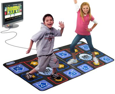 China Dancing Home Electronic Pad Play Mat Plug And Play Tv Dual Use Dancing Mat With 218 Songs AV Output for sale