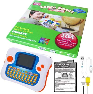 China Toy Wolsen Learning Machine Educational 16 Bit Kids Learning Toys Early Educational Learning Pad With 104 Activities for sale