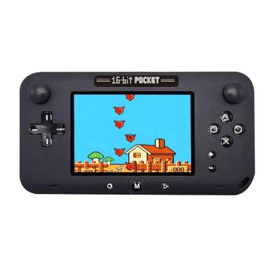 China Support Downloading Bit 16 Games Handheld Game Console Built In 1700 Classic Games 4.0 Inch Color Screen Portable Video Game Console for sale