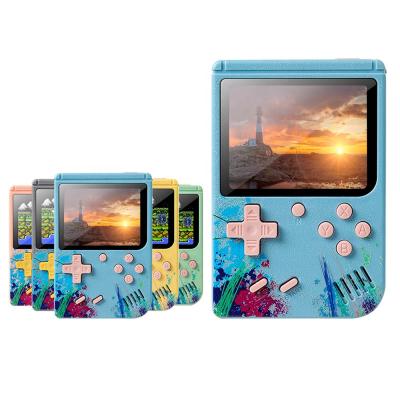 China Game Playing G50 8 Bit 3.0 Inch Macaron Classic Video Game Console Retro Portable Handheld 500 Player Games For Kid for sale