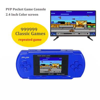 China Portable Game Console Wolsen Mini Game Cartridge Support 64 Handheld Classic 8 Bit PVP Station Light Game Players With 2.4 Inch Screen for sale